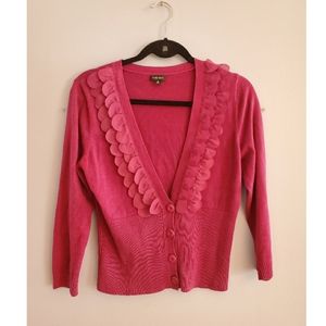 Nine West Purple Cardigan